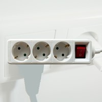 Stekkerdoos BRASQ  3 voudig 3 meter wit-3