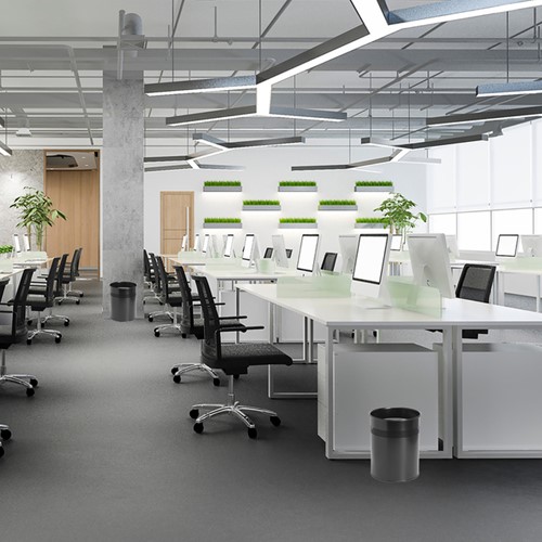 Papierbak BRASQ 15 liter zwart-3