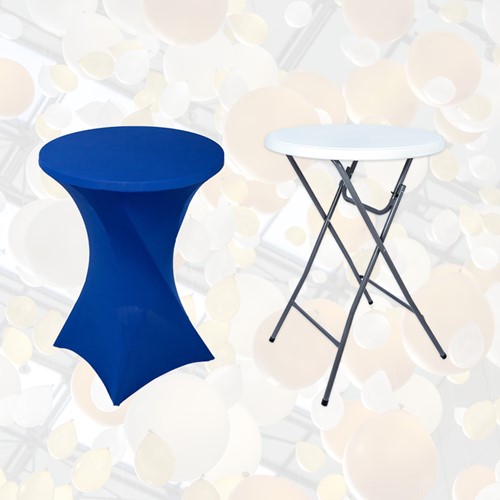 Tafelrok BRASQ voor statafel 80cm blauw-1