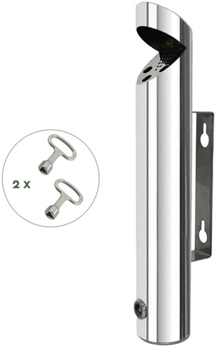 Asbak BRASQ wand AT200 RVS-1