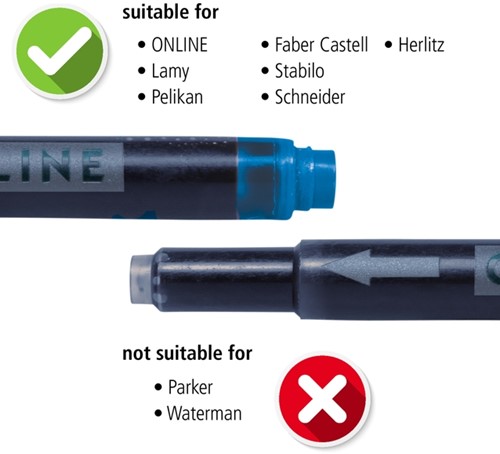 Inktpatroon Online Kombi rood doos à 5 stuks-2