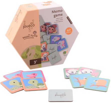 Jouéco The Wildies Family Memo spel