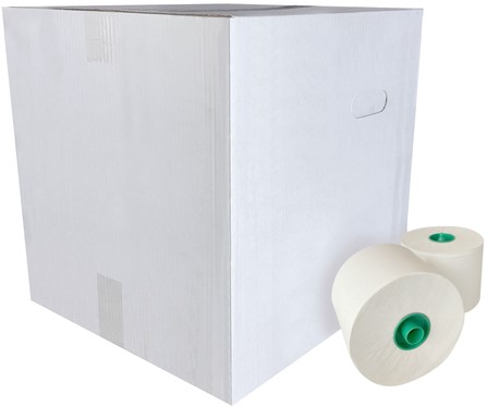 Toiletpapier systeemrol 1-laags 150m wit-2