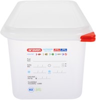 Voedseldoos Araven GN 1/3 met deksel 6 liter 4 stuks-3