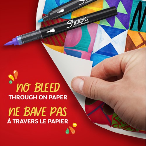 Creatieve marker Sharpie assorti 2 stuks-3