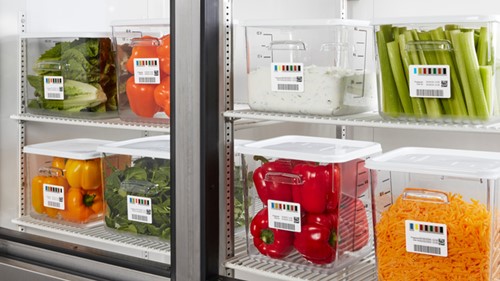 Etiket Dymo LabelWriter voedselhoudbaarheid 54x70mm 1 rol á 400 etiketten wit-1