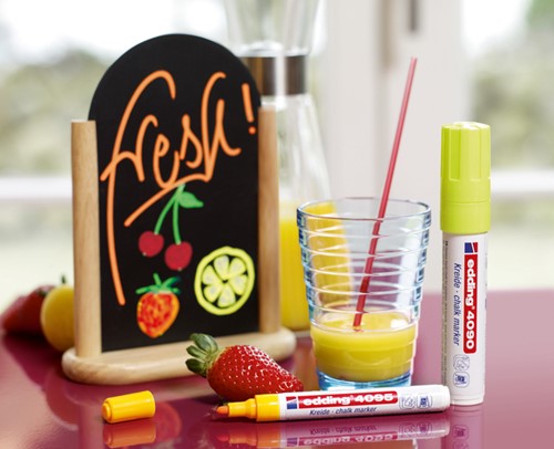 Krijtstift edding 4090 window blok 4-15mm neon oranje-2