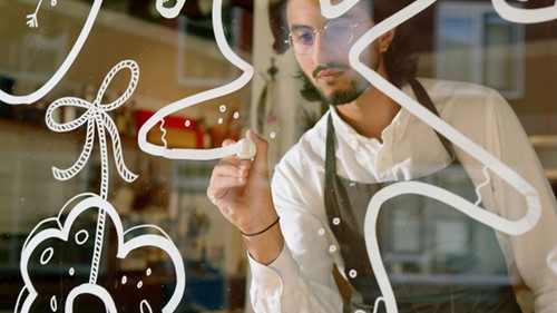 Krijtstift edding 4090 window schuin 4-15mm assorti etui à 5 stuks-3