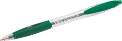 Balpen Bic Atlantis classic grip clic medium groen
