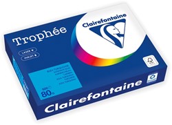 Kopieerpapier Trophée A4 80gr caribenblauw 500 vel