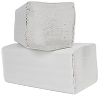 Handdoek Cleaninq H3 z-vouw 2-laags 225x220mm 20x200 vel wit-2