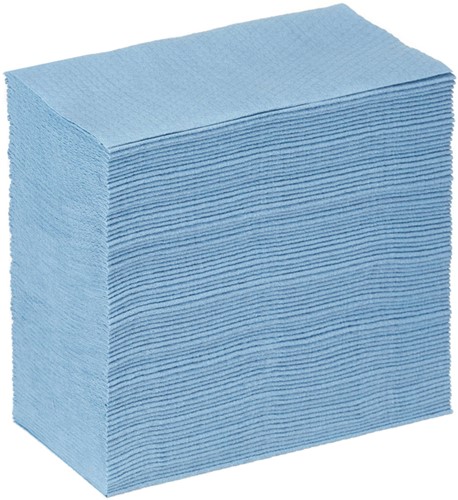 Poetsdoek WypAll X80 Powerclean 426x212mm 80vel dispenserdoos blauw 8295-2