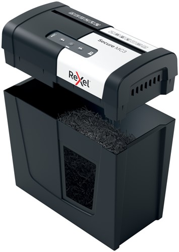 Papiervernietiger Rexel Secure MC3 P5 snippers 2x15mm-1