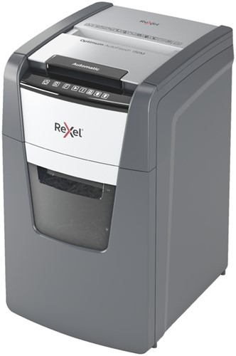 Papiervernietiger Rexel Optimum Auto+ 150M P5 snippers 2x15mm-1