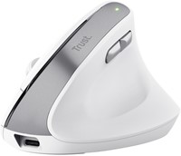 Muis Trust ergonomisch BAYO II draadloos wit-2