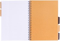 Projectboek Pukka Pad Kraft A4 lijn 5-tabs 200 pagina's 80gr-3