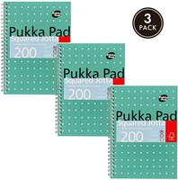 Notitieboek Pukka Pad Jotta A5 ruit 5x5mm 200 pagina's 80gr groen-3