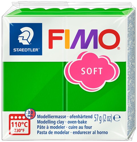 Boetseerklei Fimo soft 57 gram tropisch groen