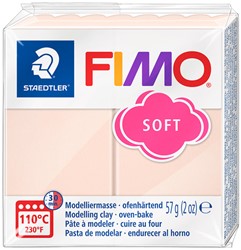 Boetseerklei Fimo soft 57 gram perzik