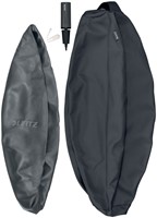 Actieve zitbal Leitz Ergo 55cm anti-rol donkergrijs-8