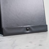 Tafelflipover Rillstab A4 staand zwart 10 tassen-2