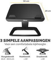 Laptopstandaard Fellowes Hana LT zwart-1