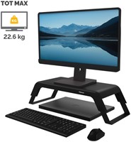 Monitorstandaard Fellowes Hana LT zwart-3
