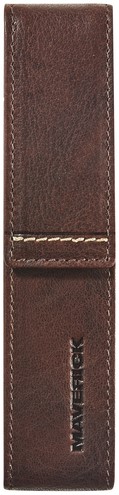 Pennenetui Maverick Rough Gear Brown 1-delig