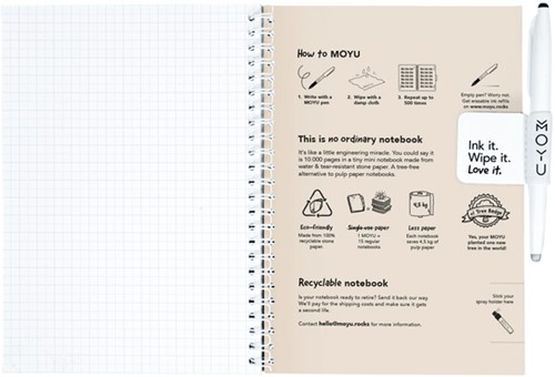 MOYU A5 Hardcover Flamingo Desert-1