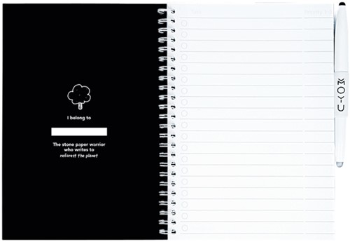 MOYU A5 Hardcover Pitch Black-3