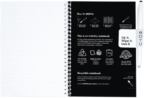 MOYU A5 Hardcover Pitch Black-1