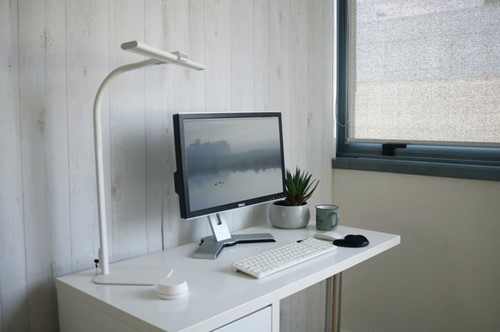 Bureaulamp Unilux Strata base led wit-4