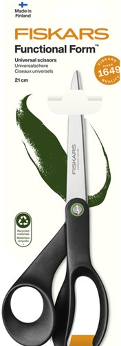 Schaar Fiskars Functional Form universeel 21cm zwart