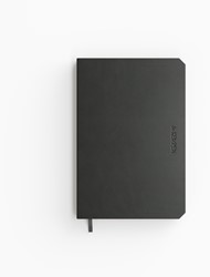 Notitieboek de KEMPEN Ashblack 110x160mm lijn 160 pagina's 90gr zwart