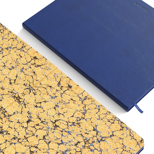 Notitieboek de KEMPEN Blue Note 110x160mm lijn 160 pagina's 90gr blauw-2