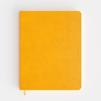 Notitieboek de KEMPEN Independent 171x220mm blanco 192 pag 90gr geel