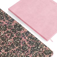 Notitieboek de KEMPEN Brut 171x220mm lijn 192 pagina's 90gr roze-2