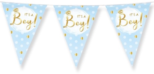 Party Flags foil It's a boy!