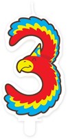 Jungle candle 3 Parrot