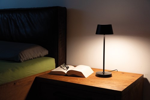 Tafellamp MAUL Nina LED oplaadbaar dimbaar zwart-3