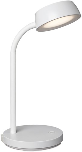 Bureaulamp MAUL Abby LED op voet wit-2