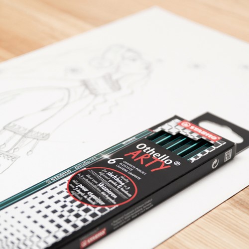 Potlood STABILO Othello 6 hardheden-2