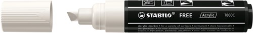 Acrylmarker STABILO  Free Acrylic T800C wit