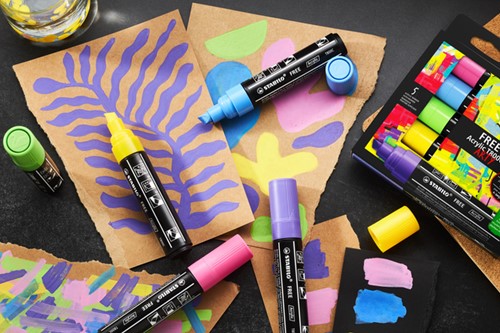 Acrylmarker STABILO  Free Acrylic T800C wit-4