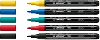 Acrylmarker STABILO  Free Acrylic T100 Royal assorti 5 stuks-2