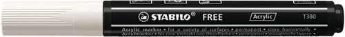 Acrylmarker STABILO  Free Acrylic T300 wit-2