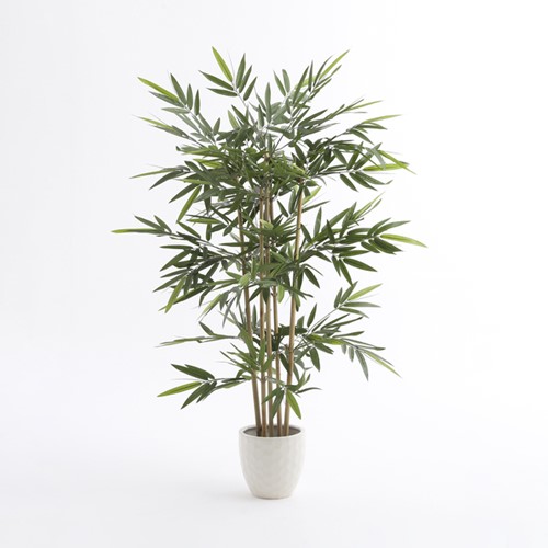 Kunstplant Mica Bamboe in plastic pot 150x75cm-1