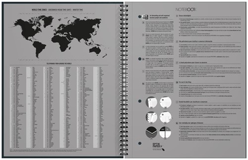 Spiraalblok Oxford International Notebook A4+ ruit 5X5mm 160 pagina's zwart-3
