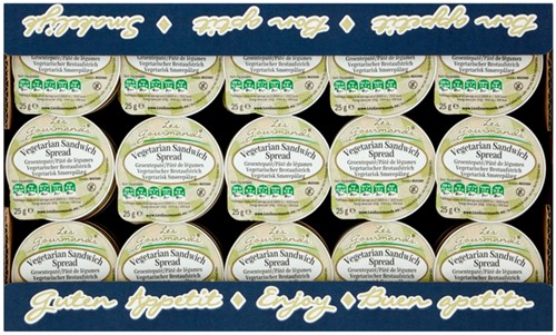 Sandwich spread Les Gourmands vega 45x25 gram cupjes-2