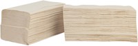 Handdoek The Good Roll bamboe z-vouw 2-laags 230x210mm 20x200 vel naturel-2